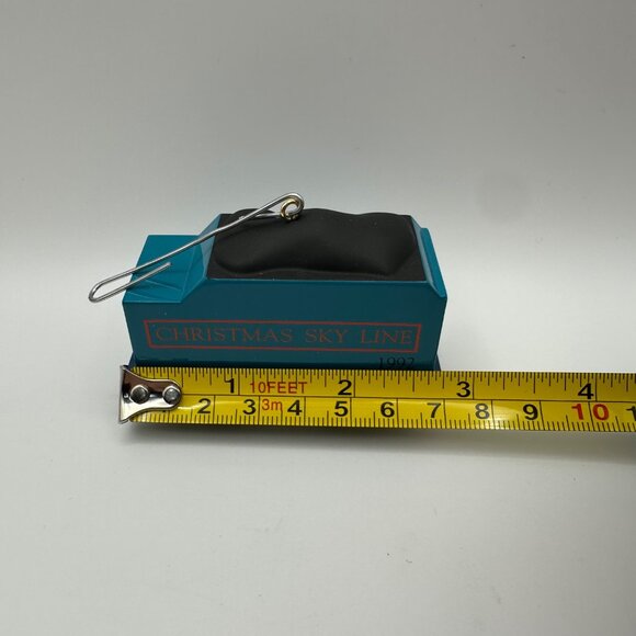 Hallmark Keepsake Christmas Sky Line Coal Car 1992 in box Christmas Ornament - Picture 8 of 8